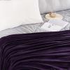 imageNICETOWN King Size Warm Sherpa Fleece Blanket Comfort Dual Sided Super Soft Fleece Throw Blanket for Bed Ultra Comfy Fuzzy Reversible Thick for Winter 90quot x 108quot OrangePurple