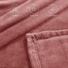 imageNICETOWN King Size Warm Sherpa Fleece Blanket Comfort Dual Sided Super Soft Fleece Throw Blanket for Bed Ultra Comfy Fuzzy Reversible Thick for Winter 90quot x 108quot OrangeDusty Pink