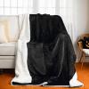 imageNICETOWN King Size Warm Sherpa Fleece Blanket Comfort Dual Sided Super Soft Fleece Throw Blanket for Bed Ultra Comfy Fuzzy Reversible Thick for Winter 90quot x 108quot OrangeSherpa  Fleece  Black