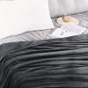 imageNICETOWN King Size Warm Sherpa Fleece Blanket Comfort Dual Sided Super Soft Fleece Throw Blanket for Bed Ultra Comfy Fuzzy Reversible Thick for Winter 90quot x 108quot OrangeDark Grey