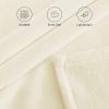 imageNICETOWN King Size Warm Sherpa Fleece Blanket Comfort Dual Sided Super Soft Fleece Throw Blanket for Bed Ultra Comfy Fuzzy Reversible Thick for Winter 90quot x 108quot OrangeWhitee