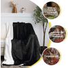 imageNICETOWN King Size Warm Sherpa Fleece Blanket Comfort Dual Sided Super Soft Fleece Throw Blanket for Bed Ultra Comfy Fuzzy Reversible Thick for Winter 90quot x 108quot OrangeSherpa  Fleece  Black