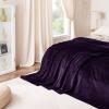 imageNICETOWN King Size Warm Sherpa Fleece Blanket Comfort Dual Sided Super Soft Fleece Throw Blanket for Bed Ultra Comfy Fuzzy Reversible Thick for Winter 90quot x 108quot OrangePurple