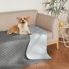 imageNICETOWN 100 Waterproof Dog Blanket Sofa Covers Couch Cover for Pets Cats Furniture Protector Dog Travel Bed Reversible Washable Mat for Car Floor 82quot W x 82quot L 1 Panel BeigeKhakiDark GreyLight Grey