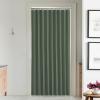 imageNICETOWN Accordion Blackout Door Curtains for Doorway Thermal Insulated Privacy Closet Curtains Room Divider Sliding Door Shade for Living RoomBathroomBedroom 1 Panel with Hooks W38 x L80 GreyDark Mallard