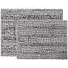 imageNICETOWN Grey Bathroom Rug Sets Extra Thick Bath Rugs for Bathroom AntiSlip Soft Plush Chenille Shaggy Bath Mats Living Room Bedroom Mats Water Absorbent Floor Carpets 20 x 32 Plus 17 x 24Dove Grey