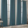 imageNICETOWN Room Darkening Patio Curtains for Sliding Door Hook BeltRod PocketBack Tab Thermal Window Treatment Room Divider Curtains for BedroomLiving Room Angora W100 x L84 1 PanelGreyish Blue