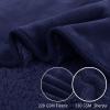 imageNICETOWN Waterproof Dog Blanket Bed Cover Sherpla Fleece Cozy Plush Bed Large Dog Blanket for Couch Sofa Floor Protecting Pet Day for Present 50quot W x 60quot L Light GreyNavy