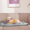 imageNICETOWN Waterproof Dog Blanket Bed Cover Sherpla Fleece Cozy Plush Bed Large Dog Blanket for Couch Sofa Floor Protecting Pet Day for Present 50quot W x 60quot L Light GreyLight Grey