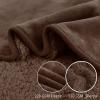 imageNICETOWN Waterproof Dog Blanket Bed Cover Sherpla Fleece Cozy Plush Bed Large Dog Blanket for Couch Sofa Floor Protecting Pet Day for Present 50quot W x 60quot L Light GreyBrown