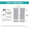 imageNICETOWN White Sheer Linen Curtains for Windows 84 inch Length Grommet Top Semi Sheer Vertical Drapes Privacy with Light Filter for BedroomLiving RoomSliding Door 52 inch Wide 2 PCsWhite