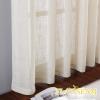 imageNICETOWN White Sheer Linen Curtains for Windows 84 inch Length Grommet Top Semi Sheer Vertical Drapes Privacy with Light Filter for BedroomLiving RoomSliding Door 52 inch Wide 2 PCsBeige