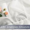 imageNICETOWN 4 Pieces Sheer White Curtains 84  Window Treatment Rod Pocket Tulle Voile DrapePanel Sets for Patio Door 4 Panels W60 x L84Beige