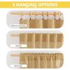 imageNICETOWN Linen Curtains for Windows 84 inch Length Rod Pocket ampamp Back Tab Semi Sheer Linen Curtains ampamp Drapes Privacy with Light Through for BedroomLiving Room Natural W52 x L84 2 PiecesDesert Yellow