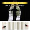 imageNICETOWN Lower PM25 Particles Full Shading Curtains Super HeavyDuty Noise Absorb Lined Blackout Curtains for Bedroom Privacy Window Treatment White Pack of 2 52 inches W x 95 inches LDust Filter  Grommet  Greyish White Linen