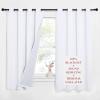 imageNICETOWN Sound Barrier 100 Blackout Divider Curtains 84quot Noise Heat and Cold Blocking Drapes with Felt Fabric Lining for Noise ReducingNurseryDaytime SleepBedroom White 2 PCs 52quot WidePure White
