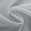 imageNICETOWN White Sheer Window Scarf 216 inch Extra Long Soft Voile Textured Bed Canopy Scarf Curtains for Event DesignsHome Decor 60 inches Wide Set of 2Light Gray