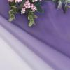 imageNICETOWN White Sheer Window Scarf 216 inch Extra Long Soft Voile Textured Bed Canopy Scarf Curtains for Event DesignsHome Decor 60 inches Wide Set of 2Ombre Medium Purple