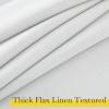 imageNICETOWN 2 Panels Faux Linen 100 Blackout Curtains for Living Room Rod PocketBack TabHook Belt Room Darkening Window Treatment with Liner Thermal Curtains for Bedroom Natural W50 x L96Greyish White