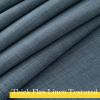 imageNICETOWN 2 Panels Faux Linen 100 Blackout Curtains for Living Room Rod PocketBack TabHook Belt Room Darkening Window Treatment with Liner Thermal Curtains for Bedroom Natural W50 x L96Mist Blue