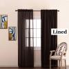 imageNICETOWN White Blackout Curtain Liners for Window  Noise Reducing Light Blocking Liner for 84 inch Curtains Set of 2 Each is 27quot x 80quot Hooks Included Greyish WhiteBlack