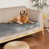 imageNICETOWN 100 Waterproof Dog Blanket Sofa Covers Couch Cover for Pets Cats Furniture Protector Dog Travel Bed Reversible Washable Mat for Car Floor 82quot W x 82quot L 1 Panel BeigeKhakiDark GreyLight Grey