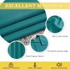 imageNICETOWN Sliding Glass Door Curtains for Window Grommet Wide Thermal Curtain Sound Dampening Window Drape for Living RoomBedroom Peacock Teal W80 x L84 1 Panel