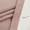 imageNICETOWN Full Blackout Dusty Pink Velvet Curtains 8 Feet Long for Bedroom Elegant Grommet Drapes Thermal Insulated Energy Saving Soundproof Room Darkening Window Treatment for Living Room 52 WDusty Pink