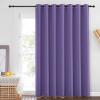 imageNICETOWN Blackout Lilac Purple Curtain 84 inches Long Energy Saving Thermal Drape Grommet Sound Reducing Light Blocking Window Treatment for Baby Nursery Bedroom 1 Panel W100 x L84