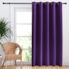 imageNICETOWN Bedroom Blackout Curtain Panel 1 Panel 70 x 84 inch Royal Purple Privacy Window Thermal Insulated Blackout DrapeDrapery for Loft Guestroom