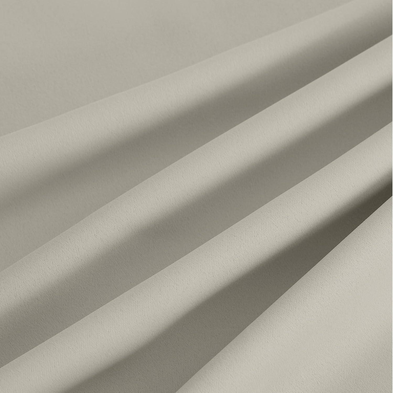 imageNICETOWN Navy Blue Blackout Panels 63 Inches Long  Grommet Thermal Insulated Shades for Living Room Yard Kids Room Laundry Pantry  1 Pair W52 x L63Natural