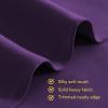 imageNICETOWN Blackout Curtain Panels for Kids Adult Room Triple Weave Home Decoration Thermal Insulated Solid Ring Top Blackout CurtainsDrapes Set of 2 42 x 54 Inch Royal Purple