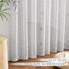 imageNICETOWN Light Filtering BohoChic Curtains ampamp Drapes Linen Blend Rod Pocket Casual ampamp Rustic Privacy Semi Sheer Bohemian Medallion Pattern for BedroomLiving Room W52 x L84 Taupe 1 PairGrey