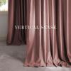 imageNICETOWN Velvet Stone Blue Blackout Curtains 96 inches Long Rod Pocket ampamp Back Tab Thermal Drapes Luxury Room Darkening Window Treatments for Bedroom W52 x L96 2 PanelsBlush Pink