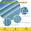 imageNICETOWN Room Darkening Short Curtain 54 inches Long for Living Room Grommet Sound Reducing Thermal Insulated Curtains for Bedroom Nursery Window 46W x 54L 1 Piece Teal Blue