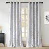 imageNICETOWN 100 Blackou Curtains for Living Room Bedroom Silver and Gold Patterned Marble Print Full Light Blocking Thermal Insulated Noise Reducing Grommet Modern Drapes W52xL96 2 Panels BeigeGreyish White