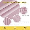 imageNICETOWN Bedroom Curtain Room Darkening Drapery  Home Fashion Microfiber Thermal Insulated Solid Grommet Room Darkening Curtain for Kitchen Lavender Pink 1 Panel 52 inches Wide by 72 inches Long