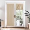 imageNICETOWN No Drill Roman Shadeo No Tools Door Blinds for Side Door Privacy Thermal Insulation Magnetic Window Curtains for French Front 1 Panel 22quot W x 64quot L Biscotti BeigeMagnetic  Biscotti Beige