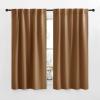 imageNICETOWN RV Curtains for Camper Windows  Gold Brown Color 34x54 Inch 2 Panels Set Thermal Insulated Room Darkening Blackout DrapesDraperies with Rod Pocket ampamp Back Tab for Half Window