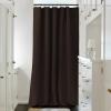 imageNICETOWN Room Darkning Blinds for Patio Door Sliding Door Insulated Blackout Curtains Extra Wide Curtain for VillaHallParlor Cappuccino 70 inches W x 84 inches L Single PanelToffee Brown