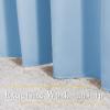 imageNICETOWN Room Darkening Blue Curtains for Living Room  Solid Thermal Insulated Sound Reducing Grommet Room Darkening Curtains Drapes for BedroomPatio 2 Panels W66 x L84