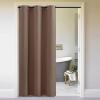 imageNICETOWN Wall Dividers for Rooms Sound Barrier Room Divider Curtain Screen Partition Function Thermal Blackout Patio Door Panel Sliding Door Insulated Curtain Dark Mallard 83ft Wide x 8ft LongCappuccino