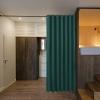 imageNICETOWN Wall Dividers for Rooms Sound Barrier Room Divider Curtain Screen Partition Function Thermal Blackout Patio Door Panel Sliding Door Insulated Curtain Dark Mallard 83ft Wide x 8ft LongHunter Green