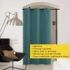 imageNICETOWN Wall Dividers for Rooms Sound Barrier Room Divider Curtain Screen Partition Function Thermal Blackout Patio Door Panel Sliding Door Insulated Curtain Dark Mallard 83ft Wide x 8ft LongSea Teal