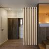 imageNICETOWN Wall Dividers for Rooms Sound Barrier Room Divider Curtain Screen Partition Function Thermal Blackout Patio Door Panel Sliding Door Insulated Curtain Dark Mallard 83ft Wide x 8ft LongBiscotti Beige