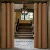 imageNICETOWN Wall Dividers for Rooms Sound Barrier Room Divider Curtain Screen Partition Function Thermal Blackout Patio Door Panel Sliding Door Insulated Curtain Dark Mallard 83ft Wide x 8ft LongGold Brown