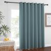 imageNICETOWN Wall Dividers for Rooms Sound Barrier Room Divider Curtain Screen Partition Function Thermal Blackout Patio Door Panel Sliding Door Insulated Curtain Dark Mallard 83ft Wide x 8ft LongGreyish Blue