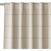 imageNICETOWN 100 Blackout Plaid Curtains 90 inches Long for Bedroom Rod Pocket ampamp Back Tab Brighton Windowpane Pattern Window Treatments for Living Room Taupe W52 x L90 2 PanelsTaupe