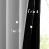 imageNICETOWN 100 Blackout Curtains 96 inches Long Grommet Portable Blackout Travel Window Treatment Thermal Curtains Energy Saving for BedroomHome Theater Off White W52 x L96 2 Panels