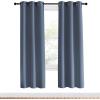 imageNICETOWN Blackout Curtains for Bedroom Stone Blue 34quot Wide by 70quot Long Home Decoration Thermal Insulated Noise Reducing Curtains ampamp Drapes for Boys Room Privacy Panels